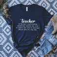 thumbnail image 1 of Teacher Definition T-Shirt, Inspirational Quote Tee for Educators, 1 of 10