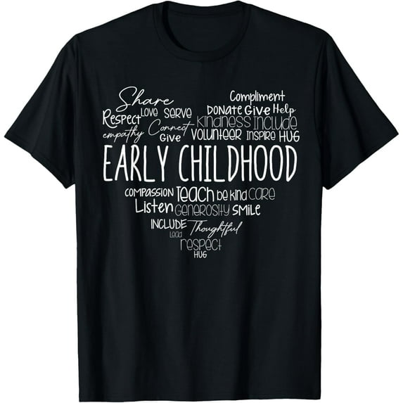 Teacher Early Childhood Educator Preschool Head Start Crew T-Shirt