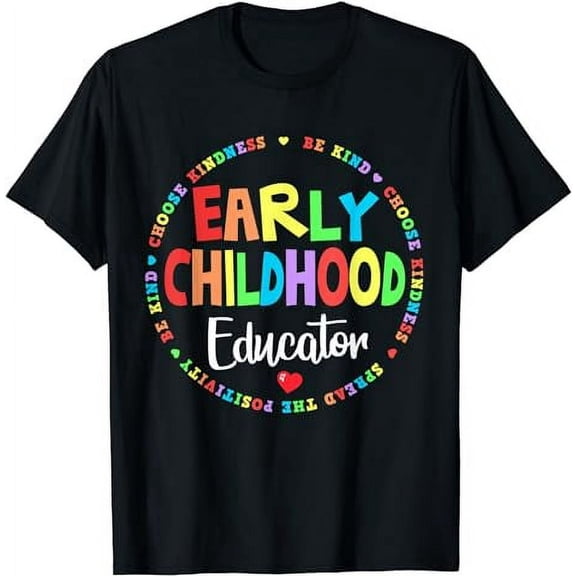Teacher Early Childhood Educator Preschool Head Start Crew T-Shirt
