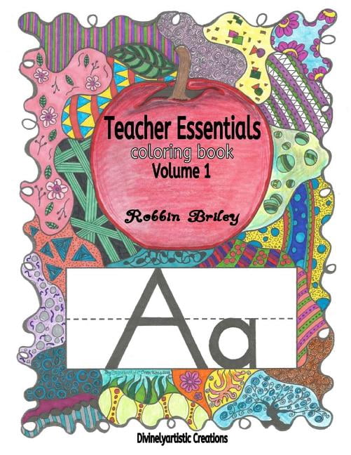 Teacher Essentials Coloring Book Volume 1 - Walmart.com