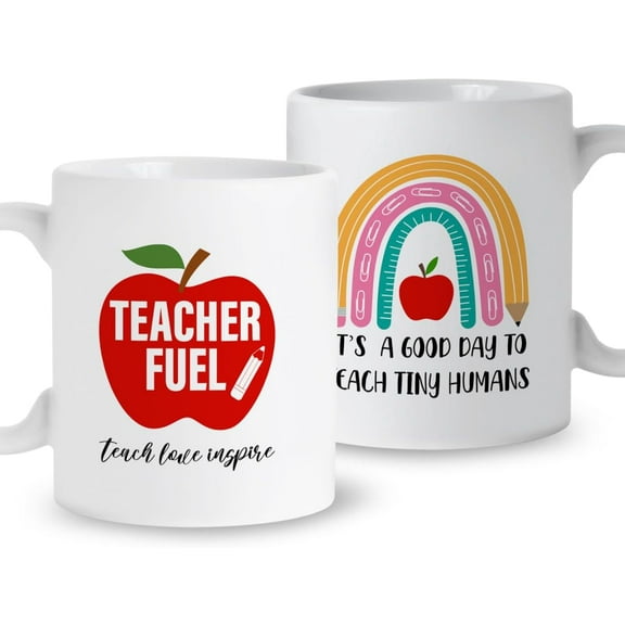 Teacher Gift Coffee Mug, It''s a Good Day to Teach Tiny Humans, Christmas Birthday Teacher''s Day Appreciation Gift for Women Teacher Retirement End of Year Graduation Gift for Teachers, 11oz