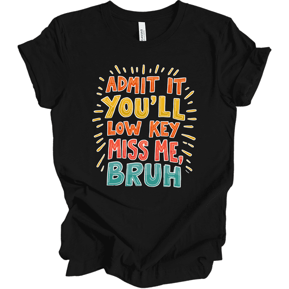 Teacher Gift - End-Of-Year - Bold Colorful Farewell T-Shirt, Vintage T-Shirt - All Sizes S-5Xl, Gategoo