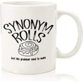 Teacher Gifts Appreciation Funny Mug Synonym Rolls Grammar Holiday Gift