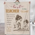 thumbnail image 1 of Teacher Gifts Blanket, Teacher Appreciation Gifts, Teacher Gifts for Women Men, Teacher Graduation Birthday Back to School Gifts Throw Blankets 60"x50", 1 of 5