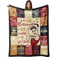 thumbnail image 1 of Teacher Gifts Blanket, Teacher Appreciation Gifts Ideas for Women, Best Birthday Retirement Gifts for Teachers from Student, Fleece Throw Blankets Christmas Teacher's Day Back to School 60"X50", 1 of 5