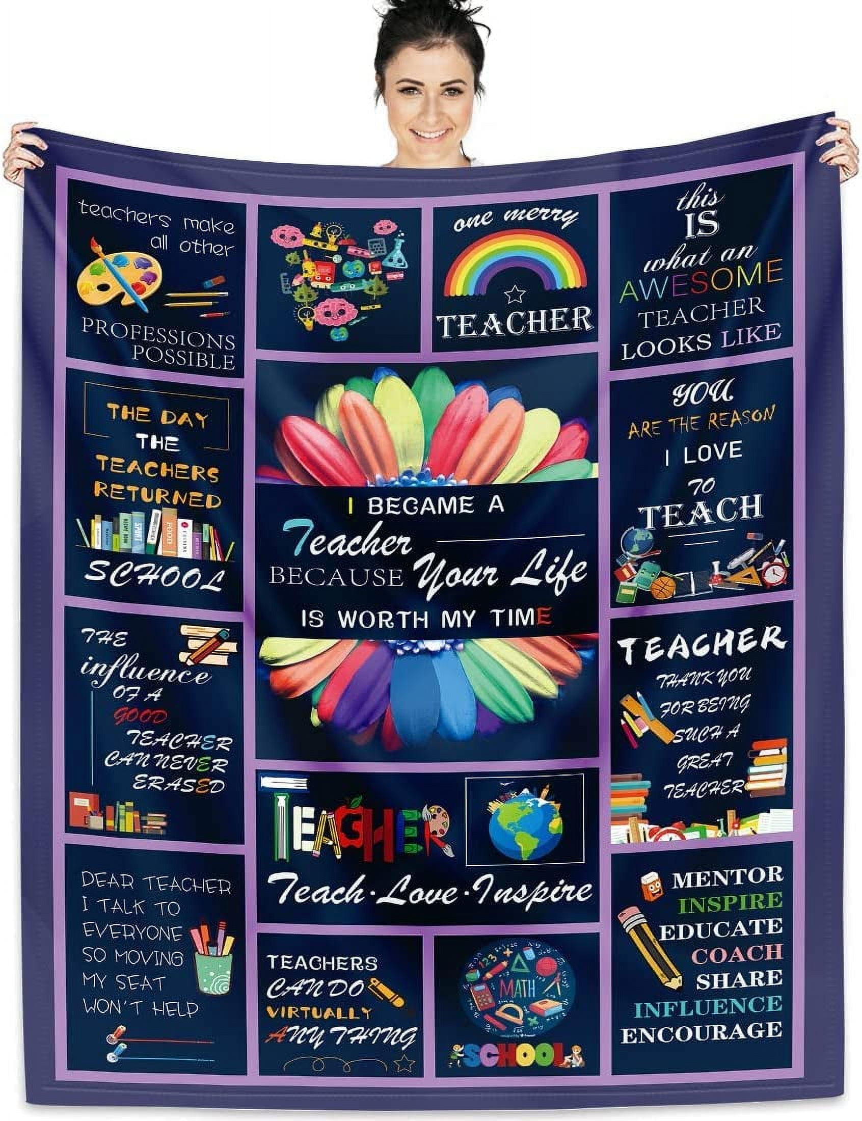 Teacher Gifts Blanket Teacher Gifts for Men Women Gift for Teacher