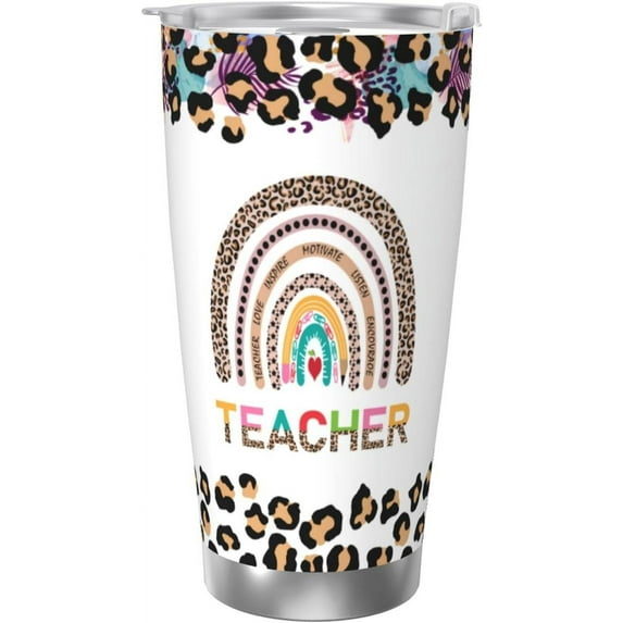 Teacher Gifts For Women, Teacher Appreciation Tumbler 20oz, Thank You Teacher Gifts Cup Mug
