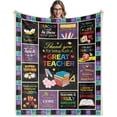 thumbnail image 1 of Teacher Gifts, Gifts for Teachers, Thank You Teacher Gifts Blanket 60"X50", Teacher Appreciation Gifts, Teacher Gifts for Teacher''s Day Birthday Graduation, Teacher Valentine, 1 of 7