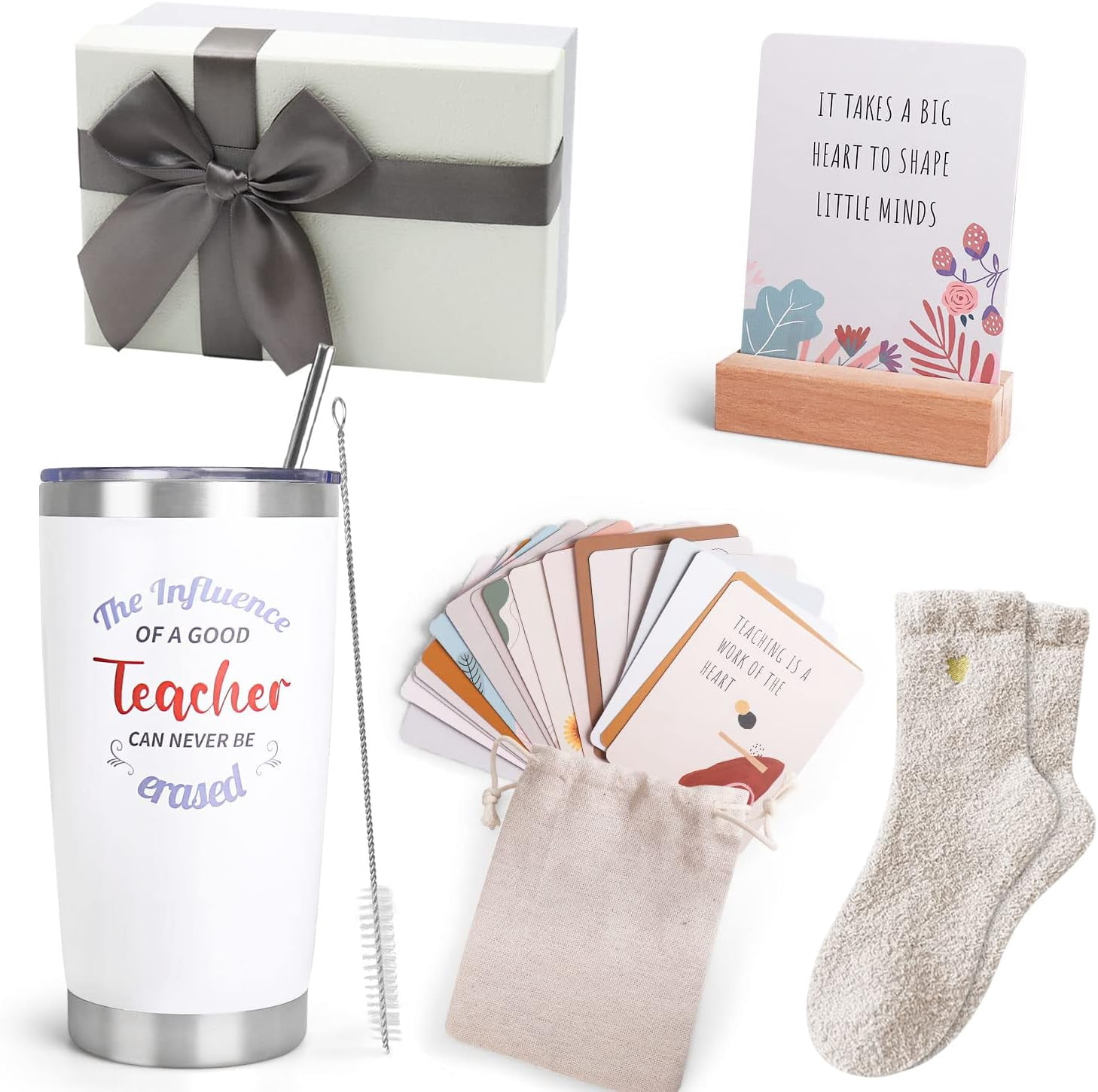 Teacher Gifts, Teacher Appreciation Gifts with 20 OZ Insulated Tumbler ...