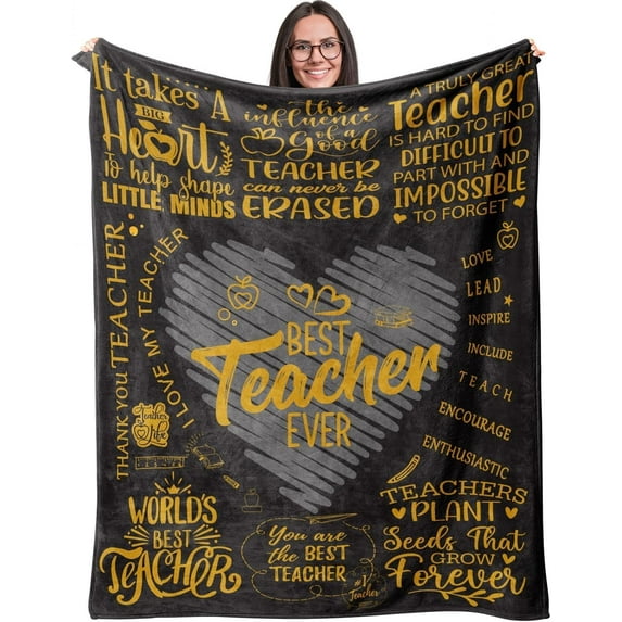 Teacher Gifts, Teacher Gifts for Women Idea for Teacher Appreciation Gifts - Christmas, Valentine''s Day, Birthday and Teachers'' Day Gifts Blanket 60"x50"