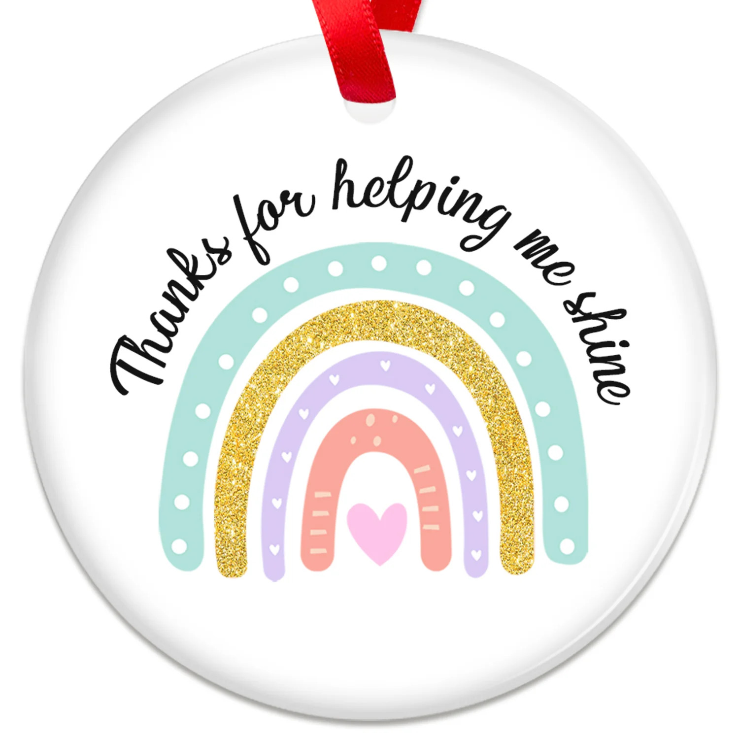 Teacher Gifts for Women, Christmas Ornaments, Teachers Day Gifts for Her, Teacher Appreciation