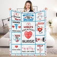 thumbnail image 1 of Teacher Gifts for Women Men, Soft Cozy Best Teacher Throw Blanket, Teacher Appreciation Gifts Blanket Fleece Flannel, Teachers Day Graduation Retirement Thank You Gifts Ideas for Mentor, 50x60 Inch, 1 of 5