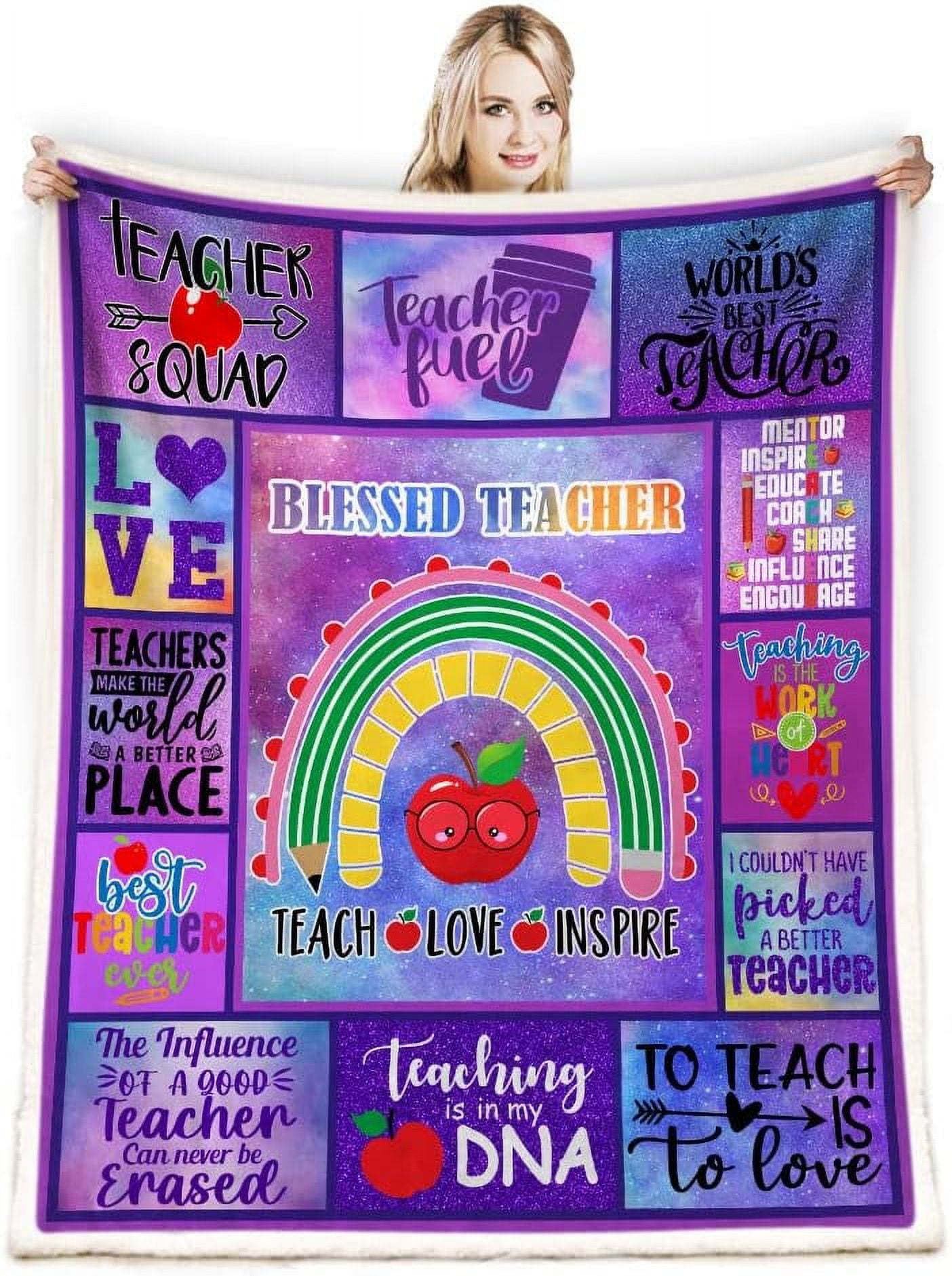 WNAGT 100 Days Of School Tapestry - 50x60 Inch Teacher Gift & Classroom Disco Ball Decor