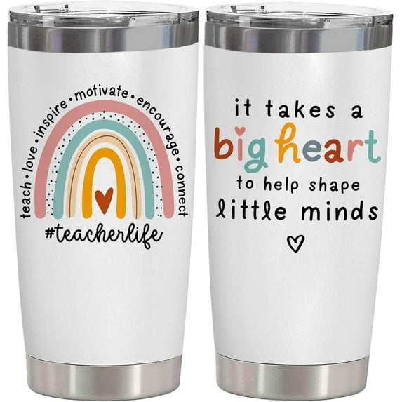 Teacher Gifts for Women - Teacher Appreciation Gifts,Gifts for Teachers Women - Gift for Teachers Women - Teacher Christmas Gifts,Birthday Retirement Christmas Gifts for Teachers - 20 Oz Tumbler