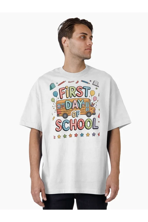 Teacher Graphic Tee Back to School Shirt First Day Teacher T-Shirt Classroom Teacher Gift