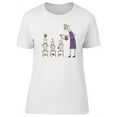 thumbnail image 1 of Teacher Growing Flowers On Child T-Shirt Women -Image by Shutterstock, Female x-Large, 1 of 4