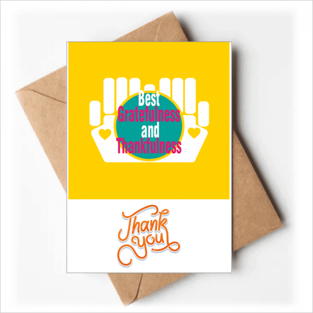 Teacher Hardworking Thanksgiving Great Thank You Cards Envelopes Blank Note