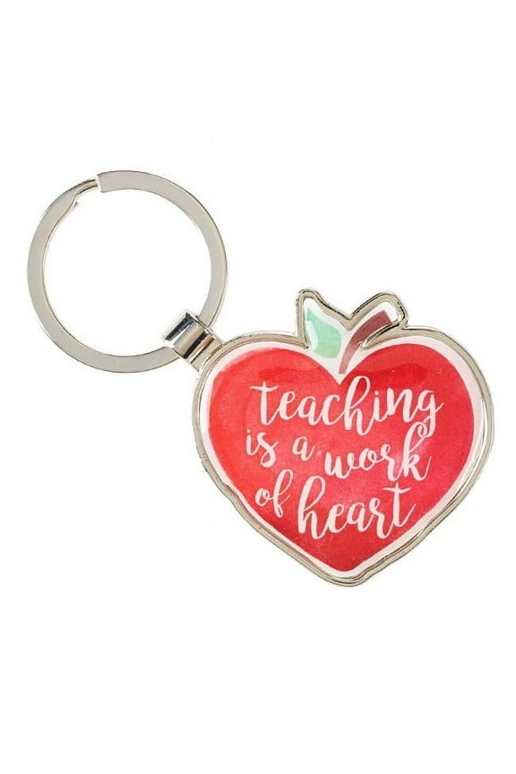 Teacher Heart Keyring W/Tin Teacher Heart Keyring W/Tin (Other)