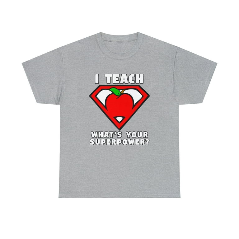 I Teach What's Your Superpower Shirt Superhero Shirt Apple I Teach What's Your Superpower Shirt Superhero Shirt Apple