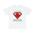 thumbnail image 1 of Teacher I Teach What's Your Superpower Superhero Apple T-Shirt, 1 of 1