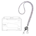 thumbnail image 1 of Teacher Lanyards for Id Badges Keys, Long Neck Key Lanyard Straps for Women Card Holder Keychain Wallet by Elapind, 1 of 6
