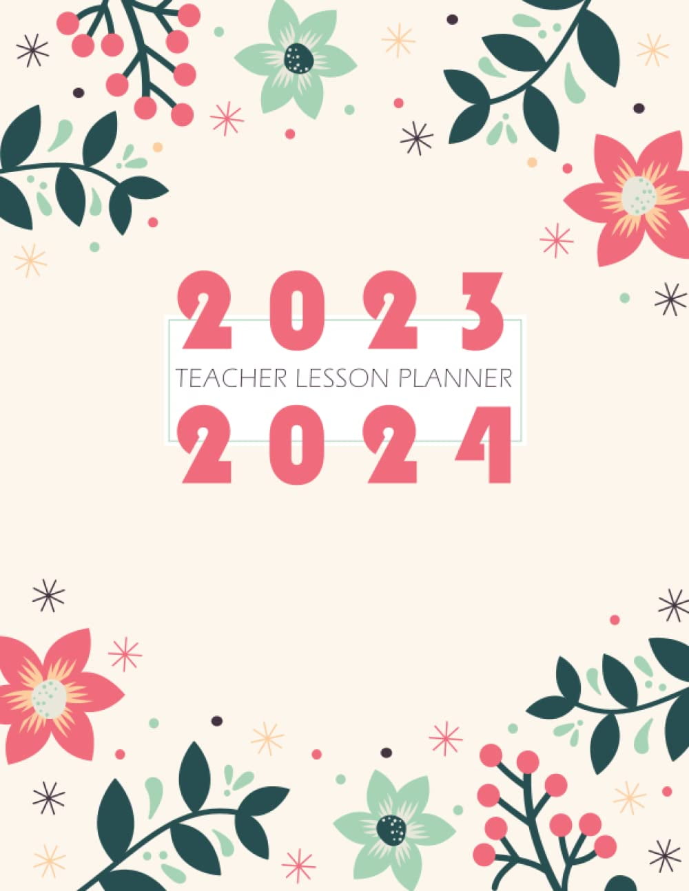 Teacher Lesson Planner Academic Year Plan Book for Teachers with