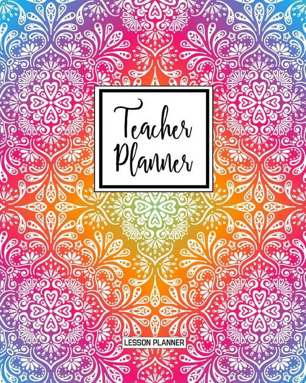Teacher Lesson Planner Undated Weekly Academic Plan Book For School Teachers