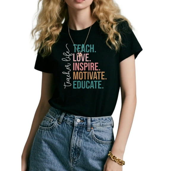 Teacher Life T-Shirt – Funny Graphic Tee, Perfect Teacher Gift