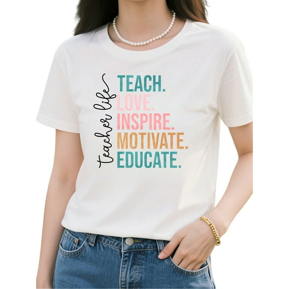 Teacher Life T-Shirt – Funny Graphic Tee, Perfect Teacher Gift