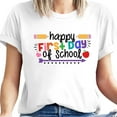 thumbnail image 1 of Teacher Life T Shirt for Womens Teach Love Inspire Tshirts Inspirational Teacher Short Sleeve Tees, 1 of 7