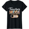 thumbnail image 1 of Teacher Mode On Leopard First Day Tie Dye Back To School T-Shirt, 1 of 4