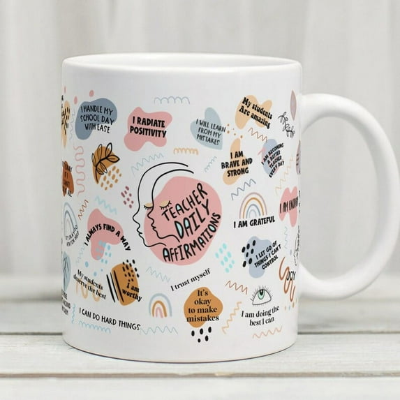 Teacher Mug, Teacher Coffee Mug, Student Teacher Gift, End Of Year Teacher Gift, Teacher Leaving Gift, Teacher End Of Year Gifts