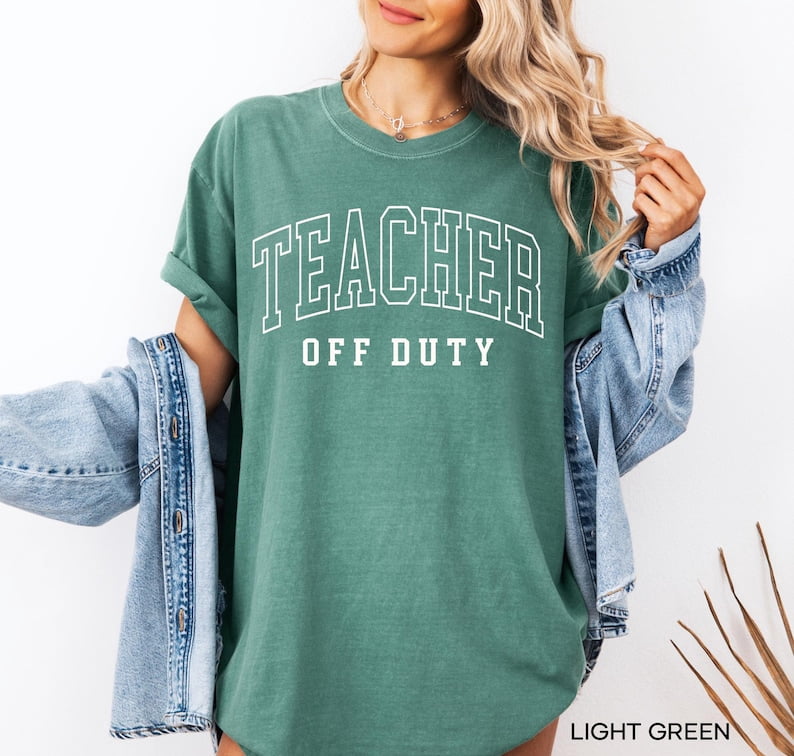 Off Duty Shirt - Vacation & Travel Gift, Unisex Softstyle Tee, 'Mom Off Duty' & Getaway Themes