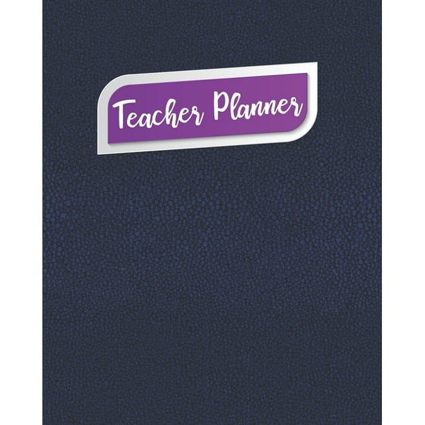 Teacher Planner Undated Weekly Monthly Plan Book for Teacher; Lesson