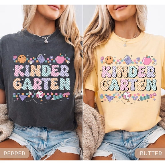 Teacher Shirt, Kindergarten Shirt for Back to School, Kindergarten Teacher Shirt, Teacher Appreciation