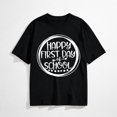 thumbnail image 1 of Teacher Shirt for Women in My Teacher Era T-Shirt Teaching Letter Print Tee Tops, 1 of 7
