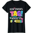 thumbnail image 1 of Teacher Shirts for Women Teach Print Graphic Tees Back to School Tees Tops, 1 of 7