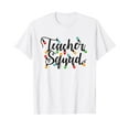 thumbnail image 1 of Teacher Squad Christmas Funny Teacher Light Xmas Pajama T-Shirt, 1 of 5