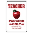 thumbnail image 1 of Teacher Street [3 Pack] of Vinyl Decal Stickers | Indoor/Outdoor | Funny decoration for Laptop, Car, Garage , Bedroom, Offices | SignMission, 1 of 1