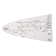 Parabolic Trianglic Ruler Teacher, Student Parabola Ruler Parabolic Template for Mathematical ...