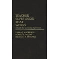 thumbnail image 1 of Teacher Supervision That Works: A Guide for University Supervisors, (Hardcover), 1 of 1