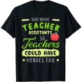 thumbnail image 1 of Teacher Teaching Assistant Aide Funny Hero Gift T-Shirt, 1 of 4