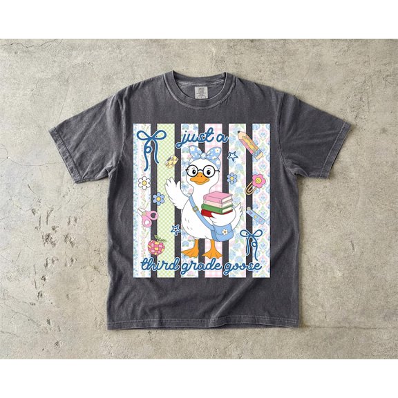 Teacher Team Goose Grade Level Elementary School Teacher First Day Of School T-Shirt All Size S-3XL