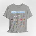 thumbnail image 1 of Teacher Themed Alphabet Bluey T-shirt, Kindergarten Educational Shirt, Back to school, Learn ABC Teacher, Bluey Bingo Muffin Friends, 1 of 3