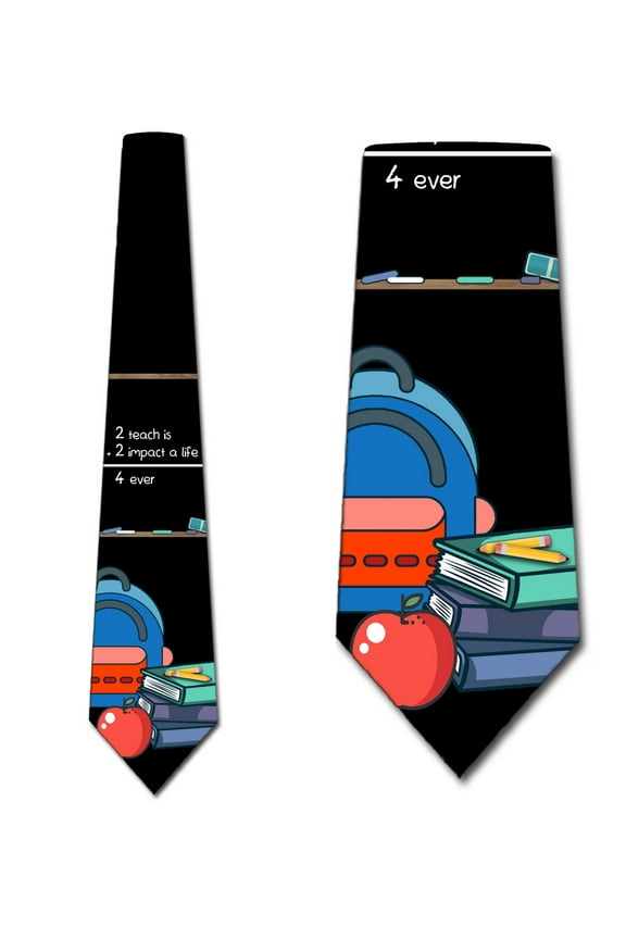 Teacher Ties Mens School Necktie Education Tie by Three Rooker