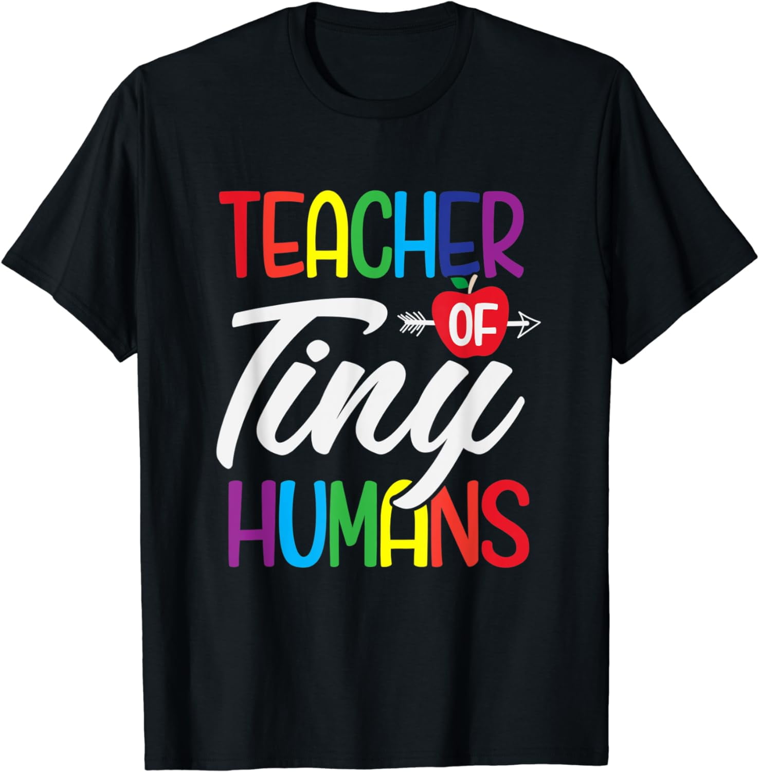 Teacher Tiny Humans Kindergarten Pre-K Preschool Daycare Tee T-Shirt ...