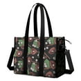 thumbnail image 1 of Teacher Tote Bag,Baseball Gear Pattern Teacher Utility Tote Bag,Large Work Tote Bags for Women with Multiple Pockets,Top Zipper Closure,13.8x10.6x6.7 Inch, 1 of 5