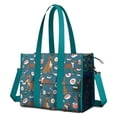 thumbnail image 1 of Teacher Tote Bag,Boxer Dog Pitbull Terriers Dog and Sushi Teacher Utility Tote Bag,Large Work Tote Bags for Women with Multiple Pockets,Top Zipper Closure,13.8x10.6x6.7 Inch, 1 of 5