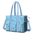thumbnail image 1 of Teacher Tote Bag,Kirky Hasky Dalmatian Teacher Utility Tote Bag,Large Work Tote Bags for Women with Multiple Pockets,Top Zipper Closure,13.8x10.6x6.7 Inch, 1 of 5