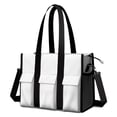 thumbnail image 1 of Teacher Tote Bag,Paw Print Teacher Utility Tote Bag,Large Work Tote Bags for Women with Multiple Pockets,Top Zipper Closure,13.8x10.6x6.7 Inch, 1 of 5